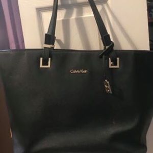 Authentic Calvin Klein Black Tote